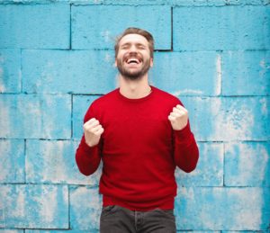 Man Laughing